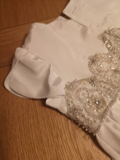 details of emma christening gown